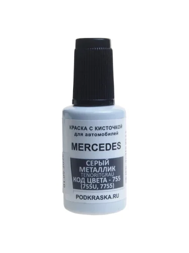 Краска с кистью 20мл MERCEDES 755 PODKRASKA PODKRASKA 755