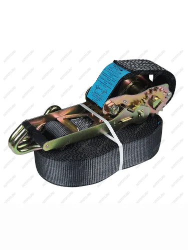 Стяжка крепления груза 10т 15м-75мм с храповиком ТМ Торговая марка 75у-1510pk