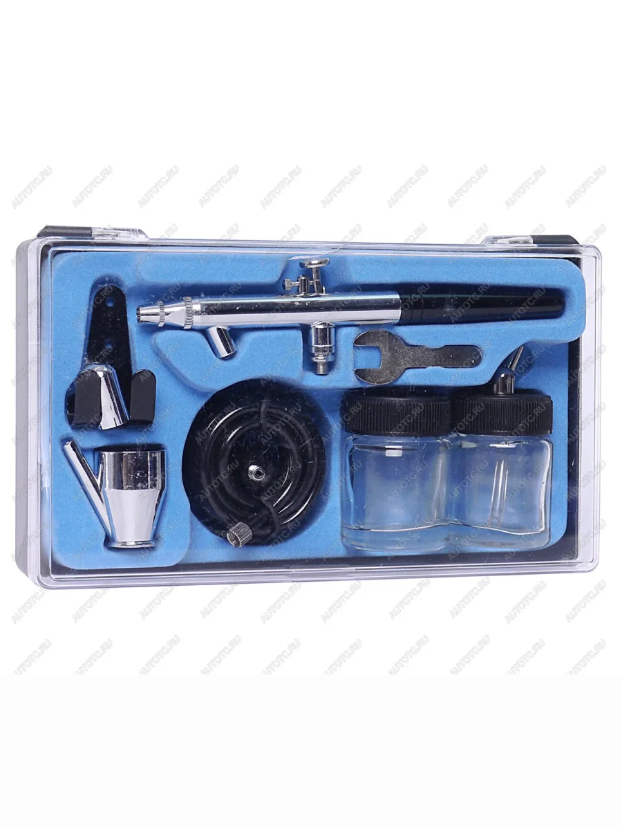 Аэрограф 3.5атм. 20лмин. бачок 22мл QUATTRO ELEMENTI QUATTRO ELEMENTI 770-865  в Самаре Самарской области