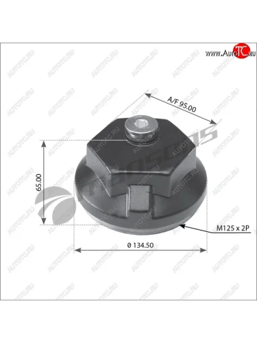 Крышка IVECO Euro Trakker ступицы (М150х2, SW120) MANSONS MANSONS 790.199