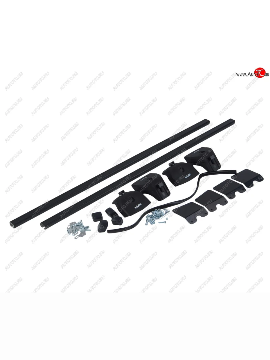 Багажник RENAULT Logan седан (04-),Sandero хетчбек (10-) прямоугольный сталь комплект L=1200мм LUX LUX 790654  в Самаре Самарской области