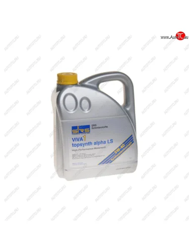 Масло моторное VIVA 1 TOPSYNTH alpha LS 5W40 синт.4л SRS SRS 7944
