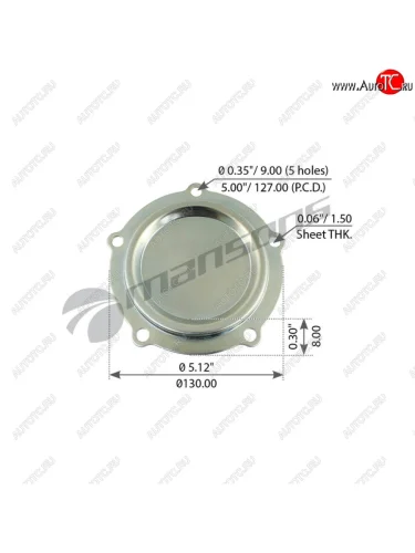 Колпак ступицы колеса ROR TE MANSONS MANSONS 800.003