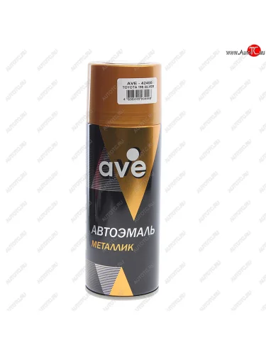Краска 199 silver металлик аэрозоль 520мл AVE AVE 80101990