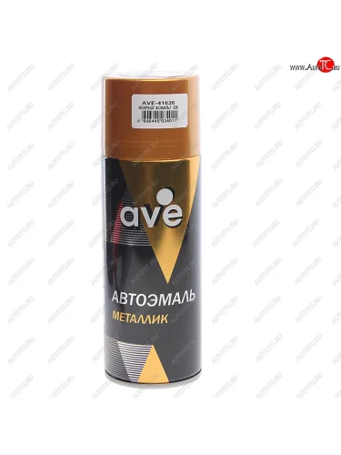 Краска 626 мокрый асфальт металлик аэрозоль 520мл AVE AVE 80106260