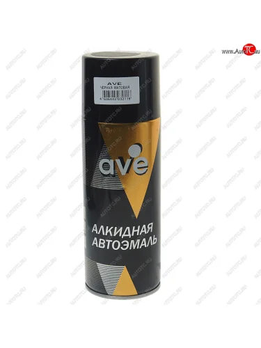 Краска черная матовая аэрозоль 520мл AVE AVE 80395440