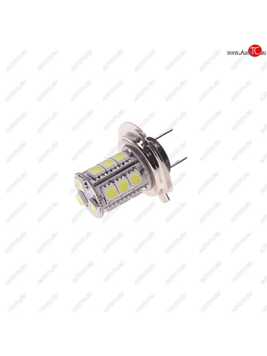 Лампа светодиодная 12V H7 PX26d 6000K 18 светодиодов MEGAPOWER MEGAPOWER-AUTOMOTIVE 80551