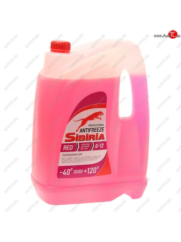 Антифриз красный -40C 10кг G12+ SIBIRIA SIBIRIA 805601