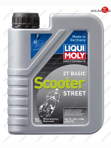 Масло моторное для 2-х тактных двигателей RACING SCOOTER 2T мин.1л LIQUI MOLY LIQUI MOLY 8068