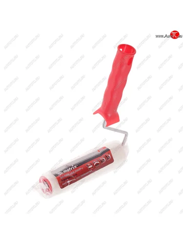 Валик 180мм ворсовый 4мм d=40мм с ручкой MATRIX MATRIX 80888