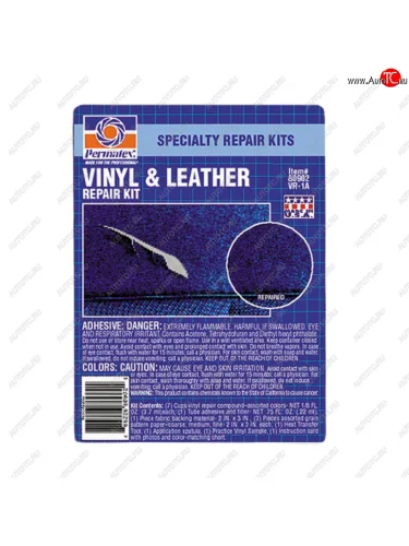 Набор для ремонта винила и кожи 10г PERMATEX PERMATEX 80902 PERMATEX 80902