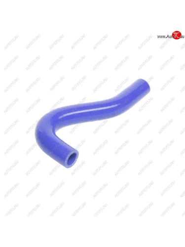 Патрубок ГАЗ-3302 отопителя подводящий синий силикон MEGAPOWER MEGAPOWER 810-12-008