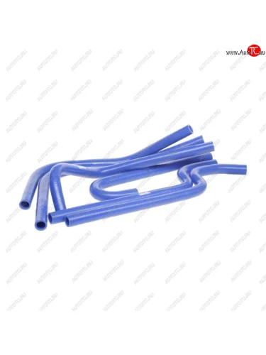 Патрубок ГАЗ-3302 Бизнес отопителя комплект 6шт. синий силикон MEGAPOWER MEGAPOWER 810-13-003