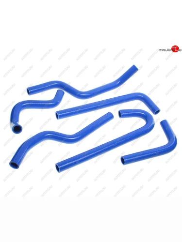 Патрубок ГАЗ-33104 Валдай дв.CUMMINS отопителя комплект 6шт. синий силикон MEGAPOWER MEGAPOWER 810-13-009