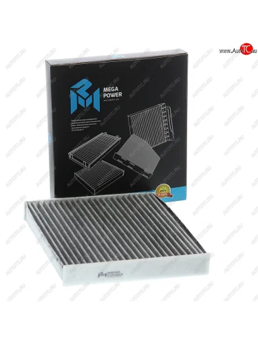 Фильтр воздушный салона TOYOTA Auris,Corolla,Camry,Land Cruiser угольный MEGAPOWER MEGAPOWER 810-14-012
