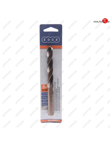 Сверло по металлу 13.0х151мм HSS PATRIOT PATRIOT 815010021