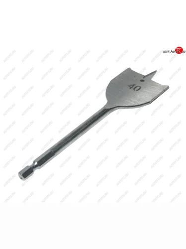 Сверло по дереву перовое 40.0мм 6-гранный хвостовик PATRIOT PATRIOT 815010192