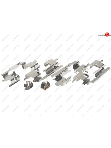 Комплект TOYOTA Camry (00-11) монтажный колодок тормозных передних TEXTAR TEXTAR 82515100