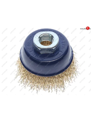 Кордщетка для УШМ чашка 65мм витая латунь CUTOP CUTOP 82-516
