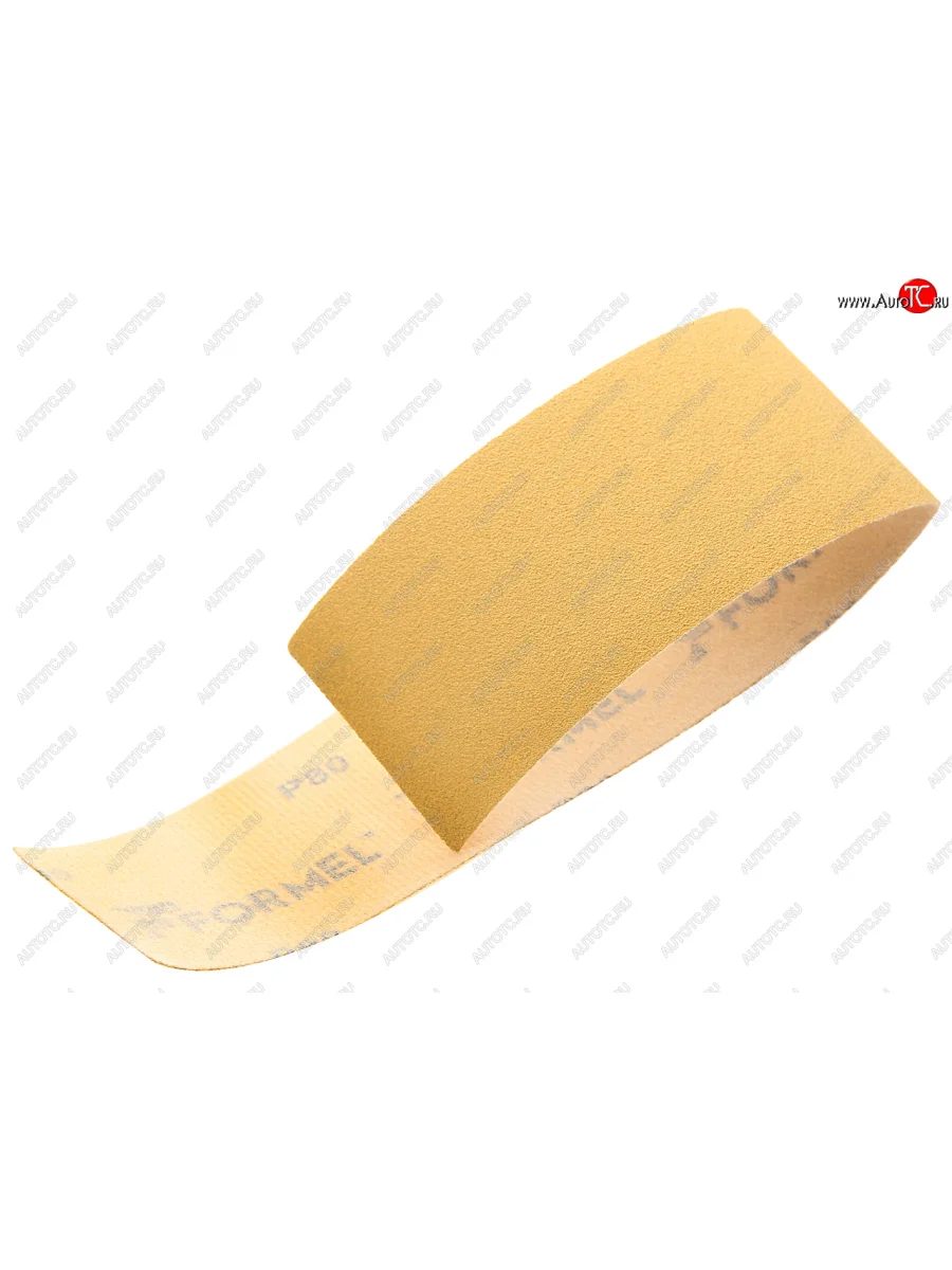Бумага наждачная №80 полоса на липучке желтая FORMEL FORMEL 82657320080  в Самаре Самарской области