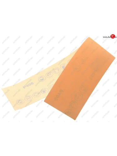 Бумага наждачная №400 полоса на липучке желтая FORMEL FORMEL 82657320400