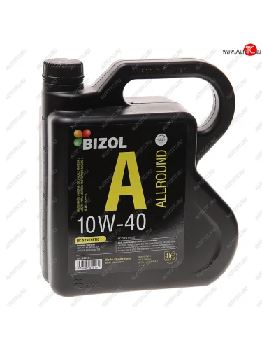 Масло моторное ALLROUND 10W40 п/синт.4л BIZOL BIZOL 83016 BIZOL 83016