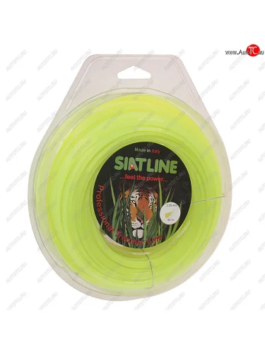 Леска для триммера 3.0мм 52м шестигранник SIAT LINE SIAT 841414
