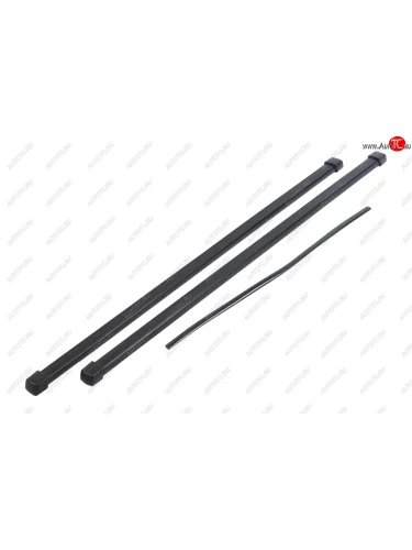 Комплект дуг прямоугольных 1.1м в пластике черный (1.4мм) LUX LUX 846080