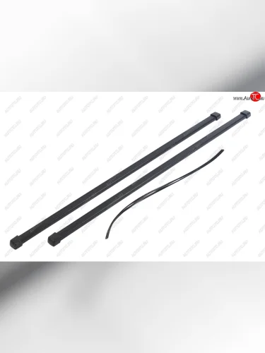 Комплект дуг прямоугольных 1.2м в пластике (1.4мм) черный LUX LUX 846097