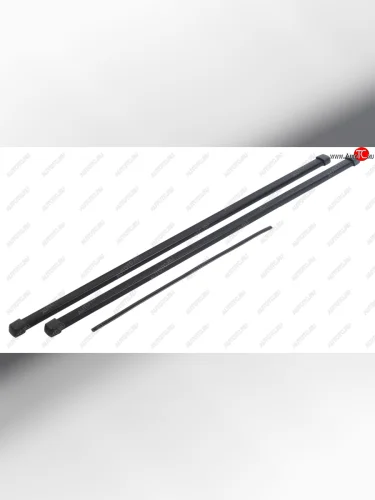 Комплект дуг прямоугольных 1.3м в пластике (1.4мм) черный LUX LUX 846103