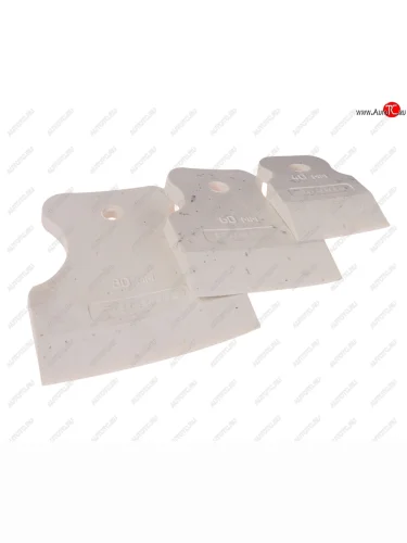 Набор шпателей 40-60-80мм резина белая 3 предмета MATRIX MATRIX 858275