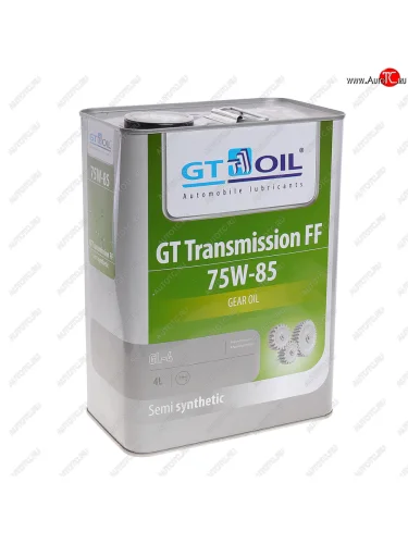 Масло трансмиссионное GT TRANSMISSION FF GL-4 75W85 4л GT OIL GT OIL 8809059407806