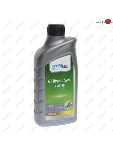Масло трансмиссионное GT Hypoid Synt 75W90 GL-5 синт.1л GT OIL GT OIL 8809059407868
