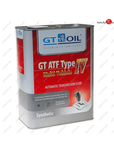 Масло трансмиссионное ATF T-IV Multi Vehicle 4л GT OIL GT OIL 8809059407912