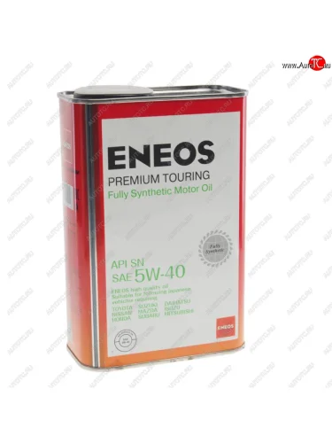 Масло моторное Premium TOURING SN 5W40 синт.1л ENEOS ENEOS 8809478942148