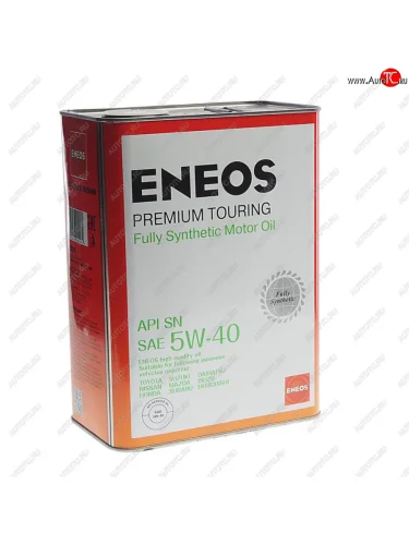 Масло моторное Premium TOURING SN 5W40 синт.4л ENEOS ENEOS 8809478942162
