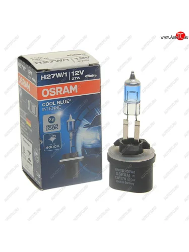Лампа 12V H27W1 27W PG13 4000K Cool Blue Intense OSRAM OSRAM 880cbi
