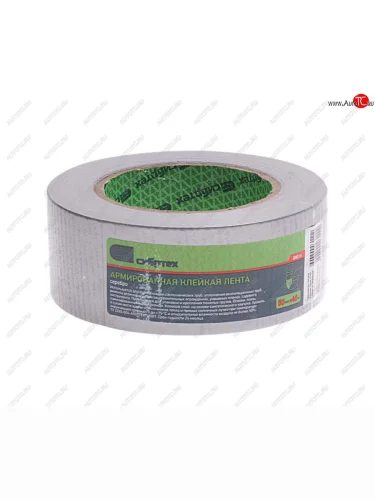 Лента клейкая алюминиевая 48ммх40м армированная серебро СИБРТЕХ СИБРТЕХ 888165