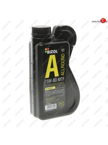 Масло трансмиссионное ALLROUND MTF 75W80 1л BIZOL BIZOL 88950