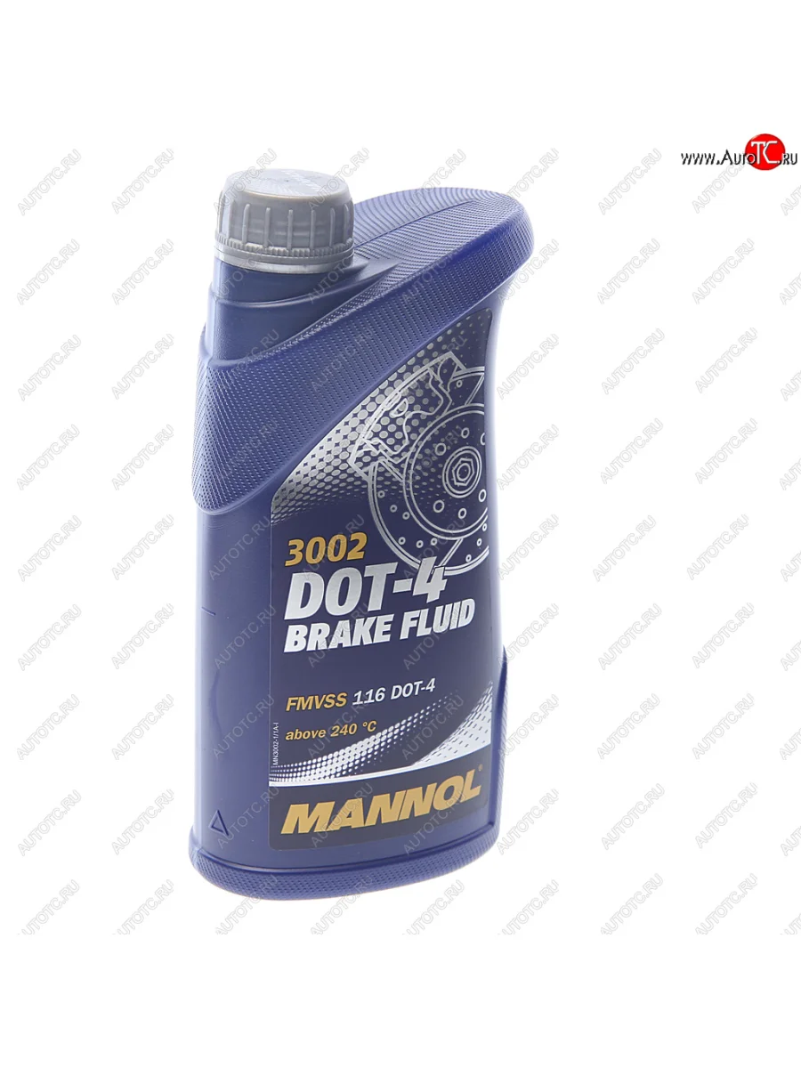 Жидкость тормозная DOT-4 910г 3002 MANNOL MANNOL 8941 с доставкой в г. Кемерово
