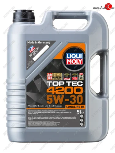 Масло моторное TOP TEC 4200 5W30 синт.5л LIQUI MOLY LIQUI MOLY 8973