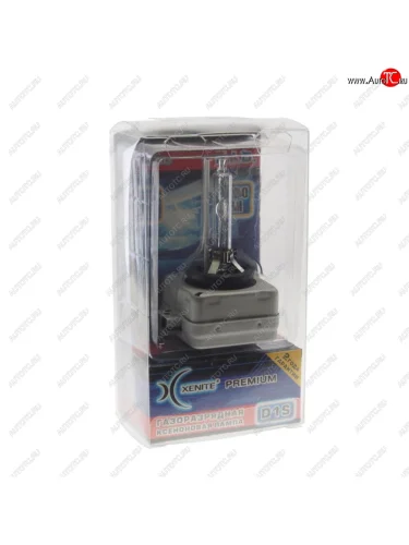Лампа ксеноновая D1S 6000K +20% бокс (1шт.) XENITE XENITE 1002006