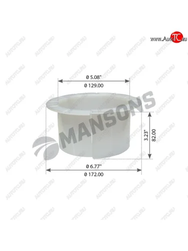 Втулка VOLVO балансира MANSONS MANSONS 900.110