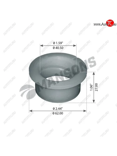 Втулка VOLVO кабины (40x5062x27) MANSONS MANSONS 900.232