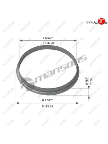 Кольцо VOLVO балансира MANSONS MANSONS 900.394.3
