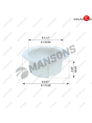 Втулка VOLVO балансира MANSONS MANSONS 900.394.6