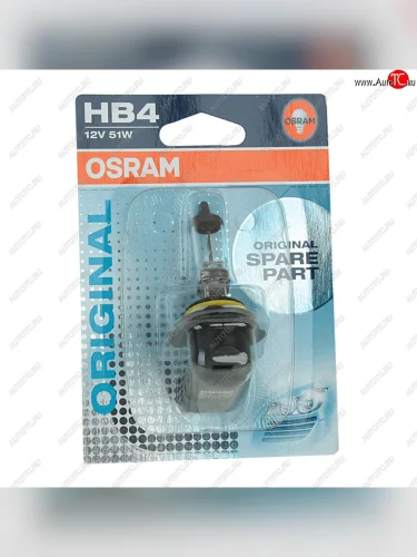 Лампа 12V HB4 51W P22d блистер (1шт.) OSRAM OSRAM 9006-01b