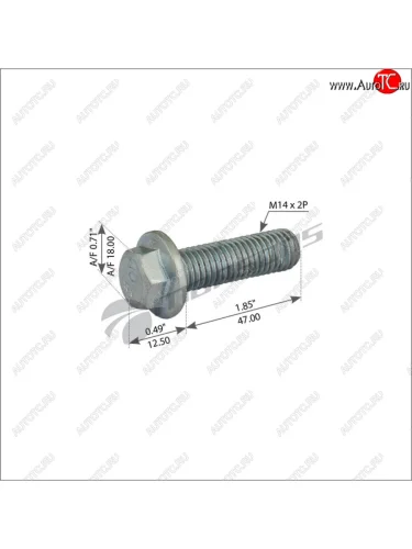 Болт VOLVO FM,FM13 вала карданного (M14x47) без гайки MANSONS MANSONS 900.614