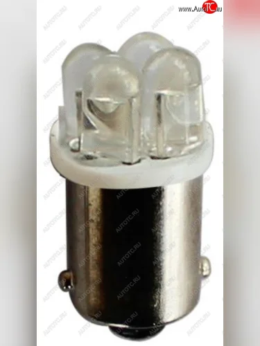 Лампа светодиодная 24V T4W BA9s 6000K 4 светодиода MEGAPOWER MEGAPOWER-AUTOMOTIVE 90123w-24