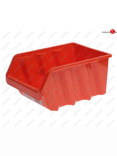 Лоток складской 245х170х125мм оранжевый STELS STELS 90801